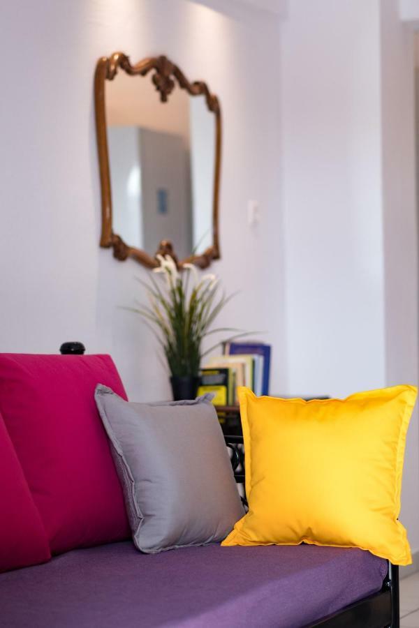 Olympia Zervea Studios With Pool - Apartment Kardhamili Luaran gambar