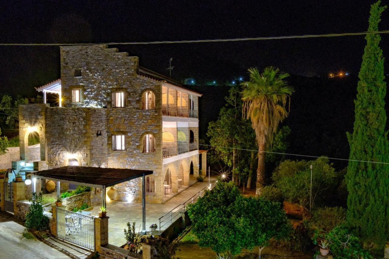 Olympia Zervea Studios With Pool - Apartment Kardhamili Luaran gambar